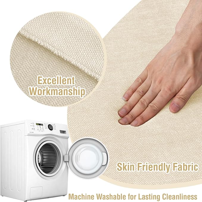 H.VERSAILTEX Full Size Armless Futon Mattress Covers for Traditional Japanese Futon Mattress Soft Chenille Couch Slipcovers Floor Mats Sofa Protector Zippered Sleeper Sofa Cover,Beige