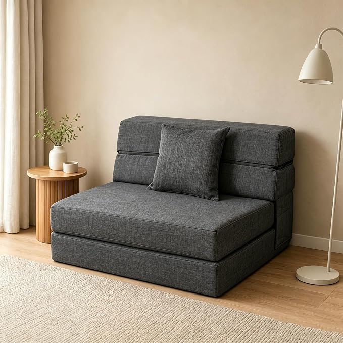 Folding Sleeper Chair Sofa Bed by ANONER