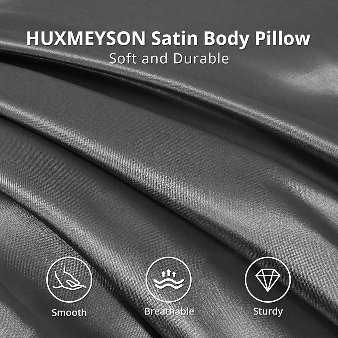 Body Pillow with Satin Pillowcase, Body Pillow - Image 3