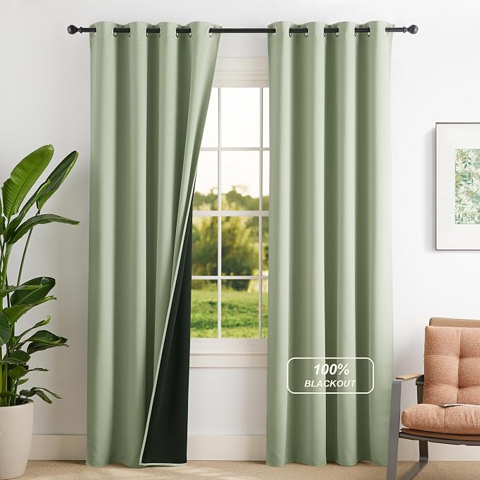 NICETOWN 100% Blackout Curtains by NICETOWN