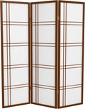 Red Lantern 5 ft. Tall Double Cross Shoji Screen by RedLantern
