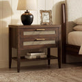 SICOTAS Large Night Stand, Mid Century Modern Nightstand by SICOTAS