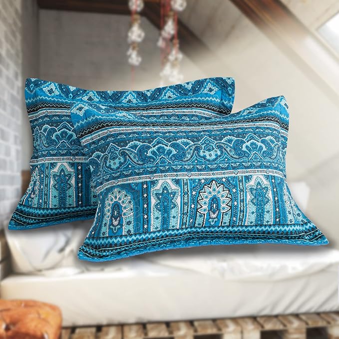 BEDIFANY Cotton Quilt King Size Sets, Soft Quilted King Bedspread | Lightweight - Image 8