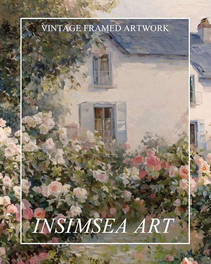InSimSea Extra Large Framed Vintage Wall Art, Living Room Country Farmhouse - Image 7