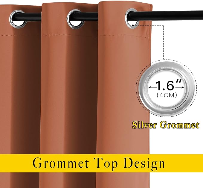 NICETOWN Room Darkening Curtains - Image 2