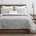 DURLENGEN Quilt Set King Size 3Pcs, Soft Microfiber Lightweight Bedspread by DURLENGEN