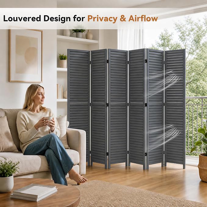 Wood Room Divider - Image 2