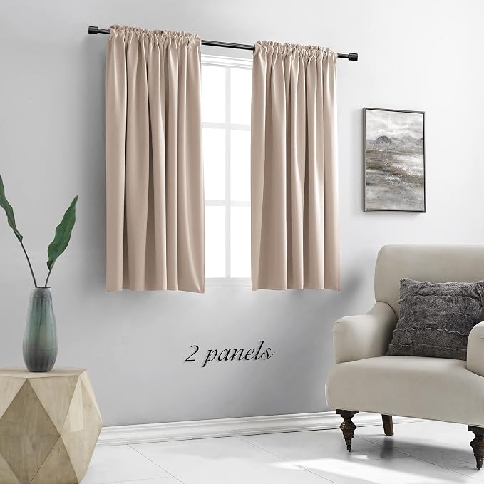 Home Fashion Thermal Insulated Room Darkening Curtains - Image 2