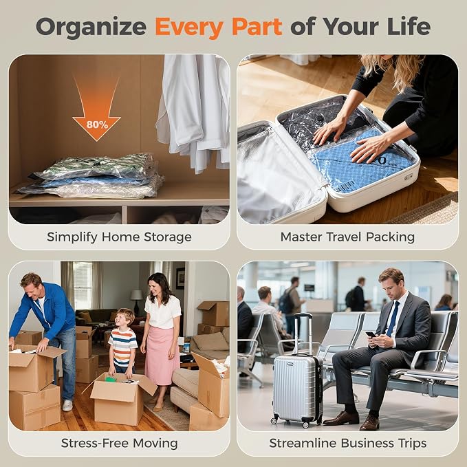 18-Pack Travel Vacuum Bags - Image 8