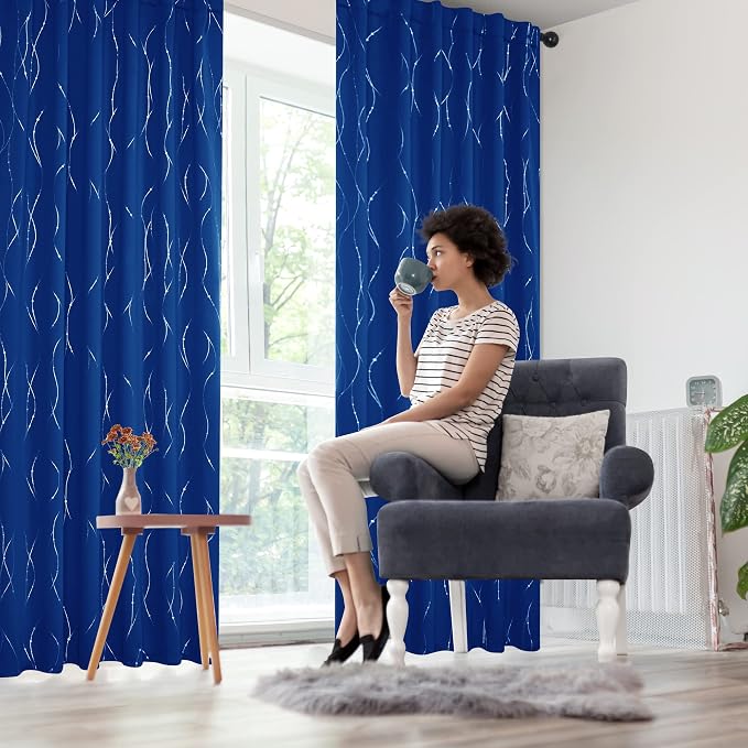 Deconovo Blackout Back Tab Curtains - Image 8