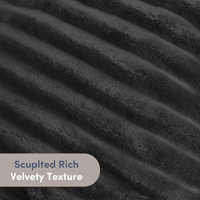 Nestl Reading Pillow for Kids & Teens with Shredded Memory Foam, Luxe Cut Plush Backrest Pillows for Reading and Gaming, for use on Couch, Bed, Floor, Adjustable Support with Washable Cover Dark Grey