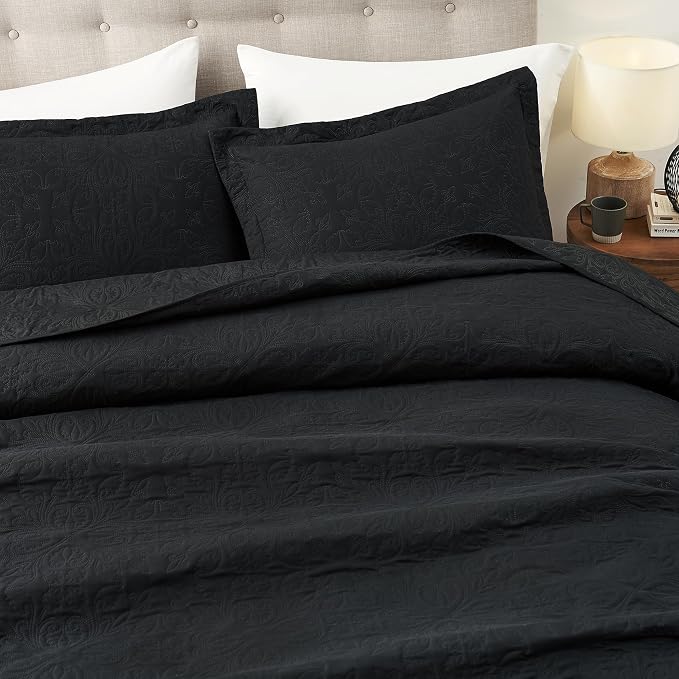 Hansleep Black Quilt California King Size - Image 5