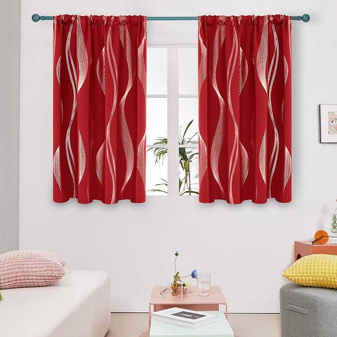 Deconovo Blackout Back Tab Curtains - Image 2