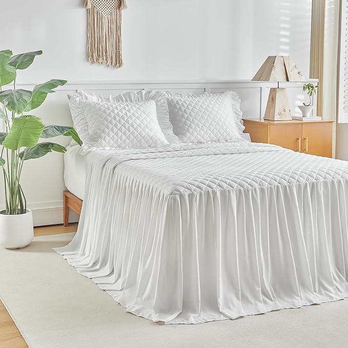 Ruffle Skirt Bedspread Set - Image 2