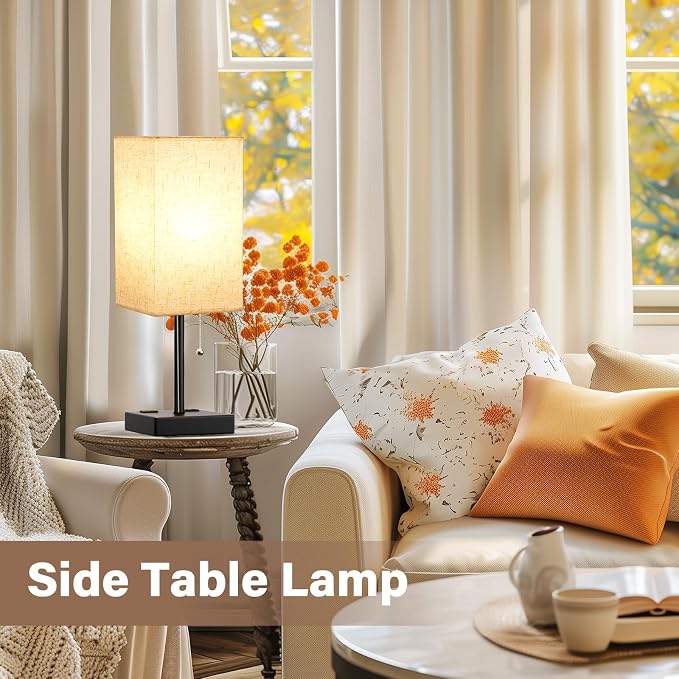 Bedside Lamp for Bedroom Set of 2 - Image 7