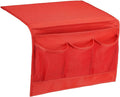 PATIKIL Bedside Caddy, Bed Caddy Bedside Organizer Bed Hanging Caddy 4 Pockets by PATIKIL