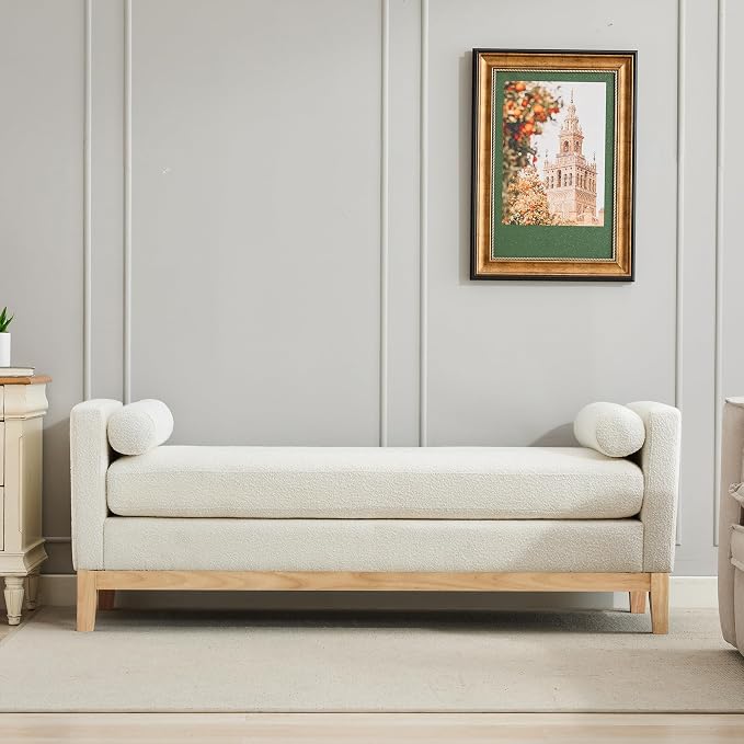 66.34" Upholstered End of Bed Bench - Image 7