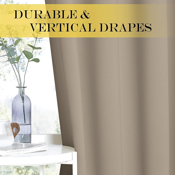 NICETOWN Blackout Curtains 84 Inch Length, Thermal Insulated Curtains - Image 6