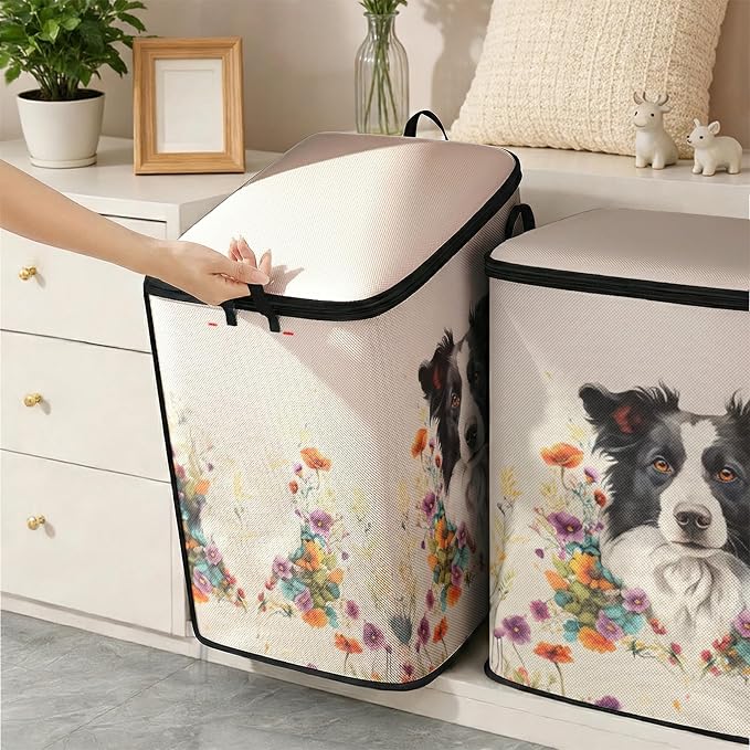 2pcs blanket storage bag for under bed, closet organizers 95L | clothing - Image 6