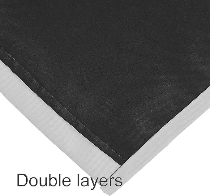 100% Blackout Curtains 52 x 95 Inch/Light Grey Curtains 2 Panels - Image 7