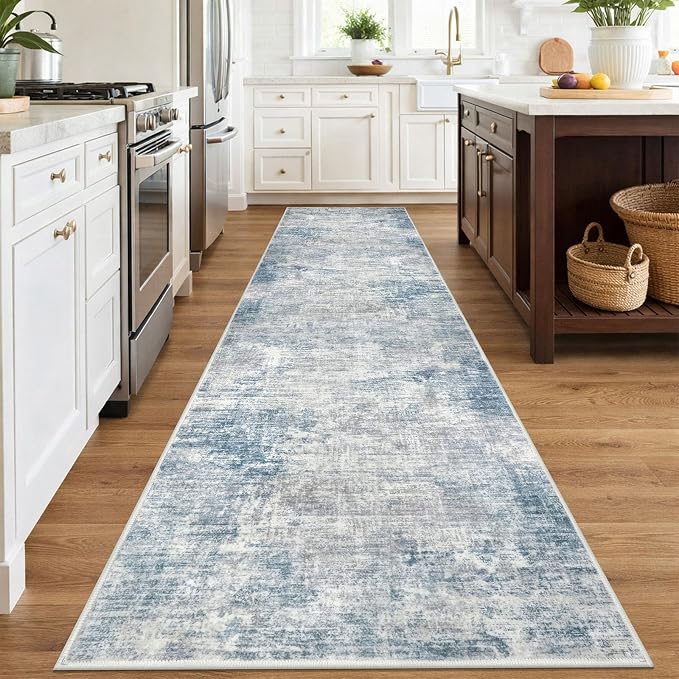 Abstract Runner Rug 3x12 Ft Washable Runners - Image 3