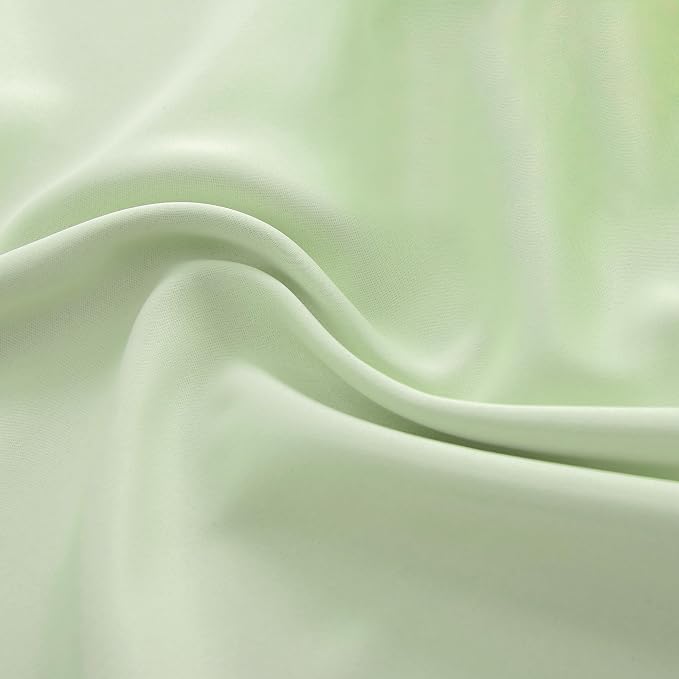 Light Green Curtains Light Filtering - Image 6