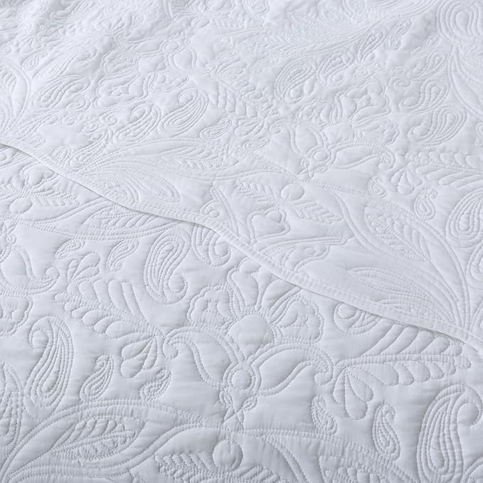 HoneiLife Oversized Queen Bedspreads 110x106- Queen Size Quilt Bedding Sets - Image 6