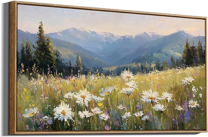 InSimSea Extra Large Framed Vintage Wall Art, Living Room Country Farmhouse - Image 7