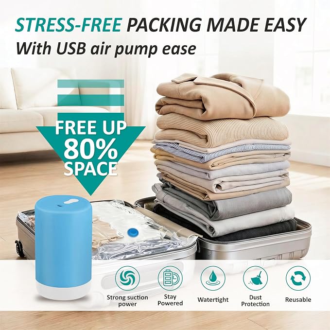 Travel Vacuum Storage Bags - Image 2