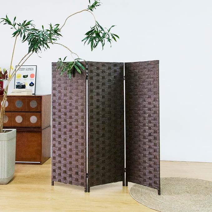 3 Panel Double Sided Short Room Divider - Image 2