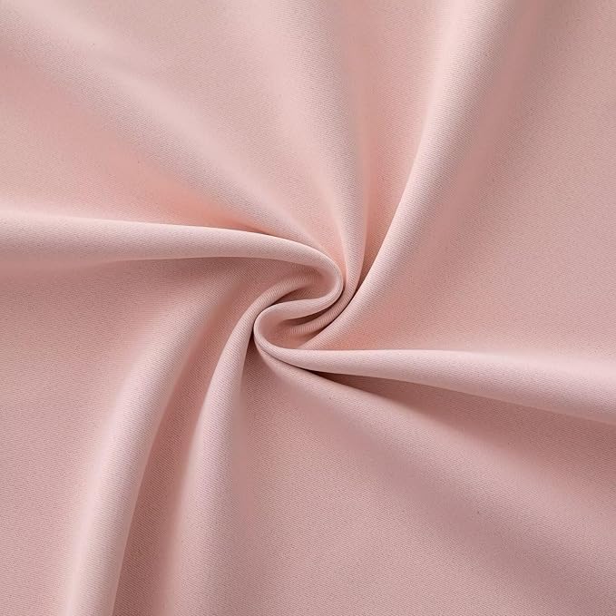 IGEMAEVE Blackout Curtains for Bedroom Grommets Gossamer Pink 52" W x 96" L | - Image 6