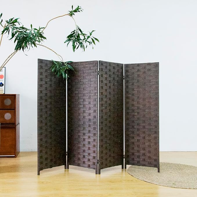 4 Panel Double Sided Short Room Divider - Image 4