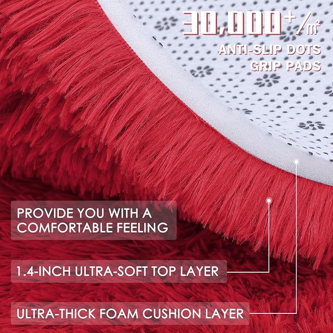 OLANLY 8x10 Machine Washable Large Area Rugs - Image 7