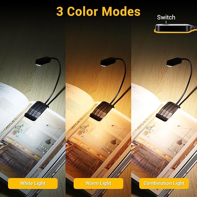 2 Pack Rechargeable Book Lights - Image 5