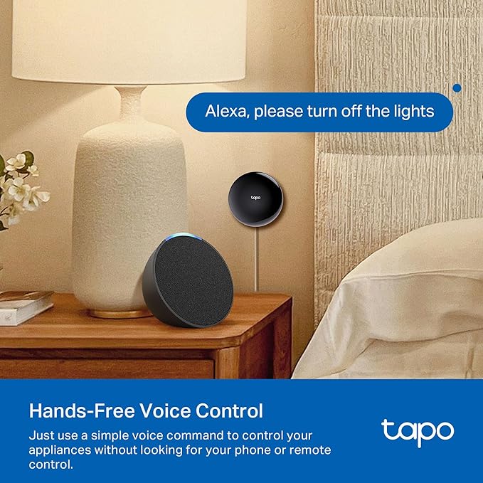 Tapo Smart IR & IoT Hub with Chime - Universal Remote for TVs, ACS, & 18+ Device Types, Matter-Certified, Supports 8,000+ Infrared Brands, Voice & App Control, Custom Schedules & Automations, H110