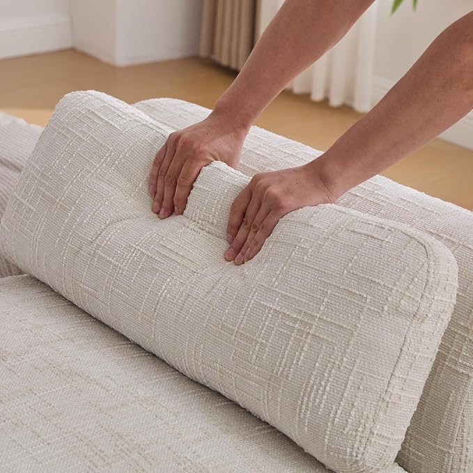 KEIKI 83.1" Upholstered End of Bed Bench - Image 6