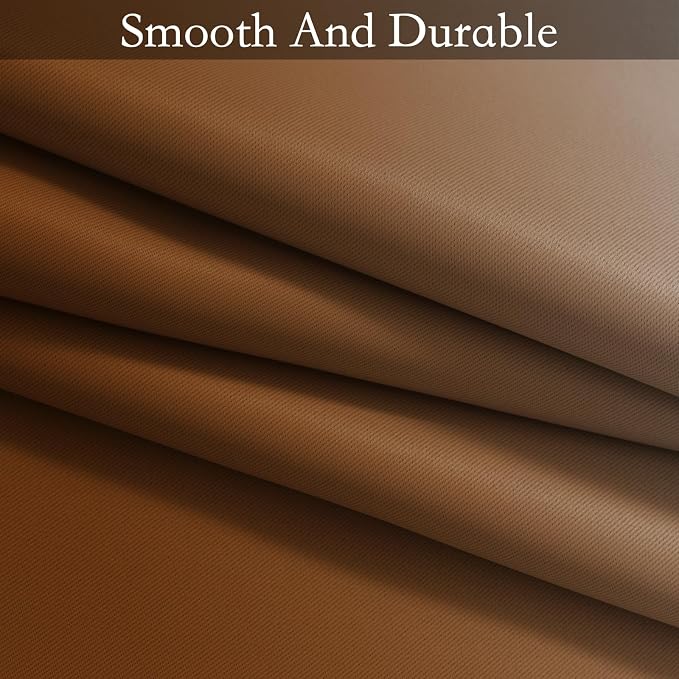 SimpleHome Ombre Burnt Orange to Grey White Curtains - Image 7