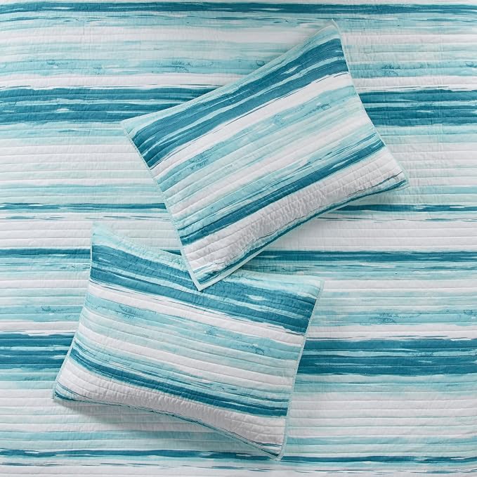 Madison Park Cottage Coastal Quilt Set, Lightweight Bedding Layer - Image 6