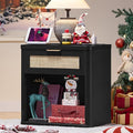 LEYAOYAO Rattan 23" Nightstands by LEYAOYAO-Findtheshiningpointofyourideallife%EF%BC%81