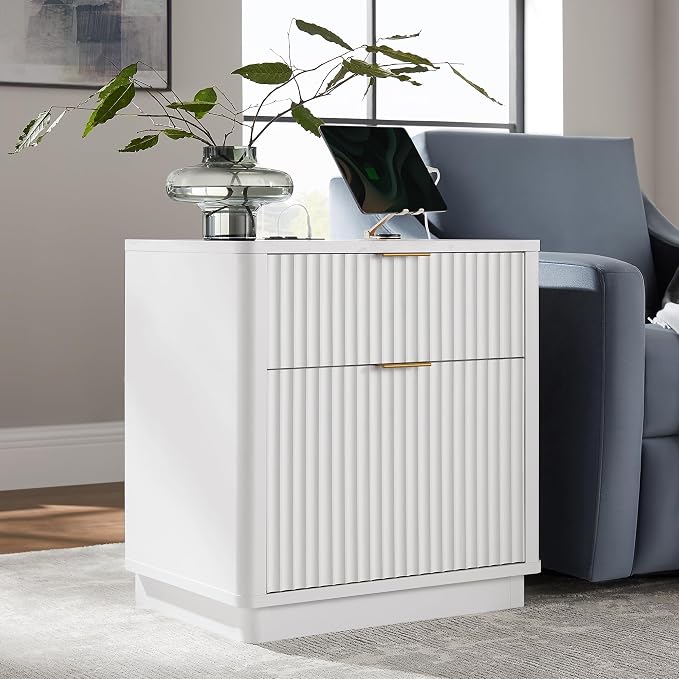 T4TREAM 23'' Fluted Nightstand - Image 3