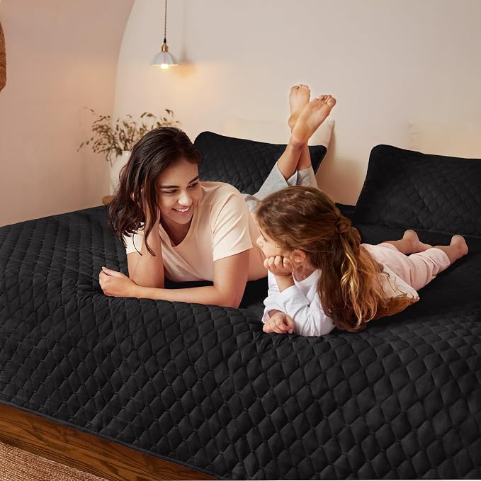 Exclusivo Mezcla Reversible Twin Quilt Bedding Set, Soft Microfiber, All Season - Image 3