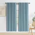 2 Panels Full Blackout Door Curtains by KEQIAOSUOCAI