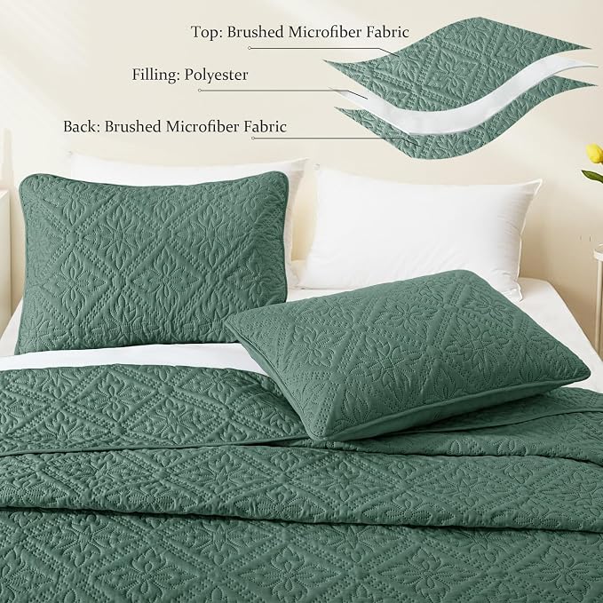 Exclusivo Mezcla Full Queen Quilt Set, All Season Bedding - Image 4