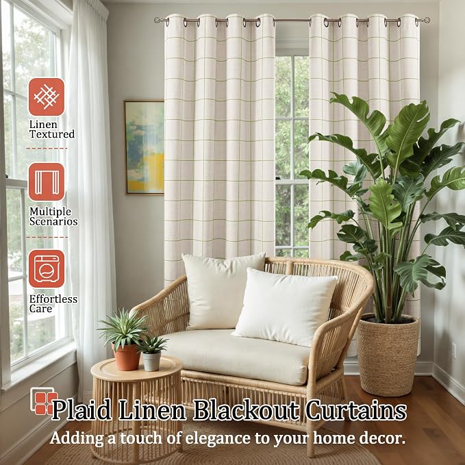 Linen Blackout Curtains - Image 2
