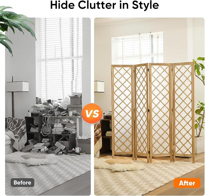 Japanese Shoji Screen Room Divider, Lightweight, Privacy Screen - Image 6