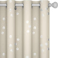 Deconovo Blackout Curtains, Light Beige Thermal Insulated Grommet Drapes by Unknown