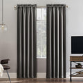Sun Zero Oslo Theater Grade Extreme 100% Total Blackout Rod Pocket Curtain Panel by SunZero%E2%84%A2