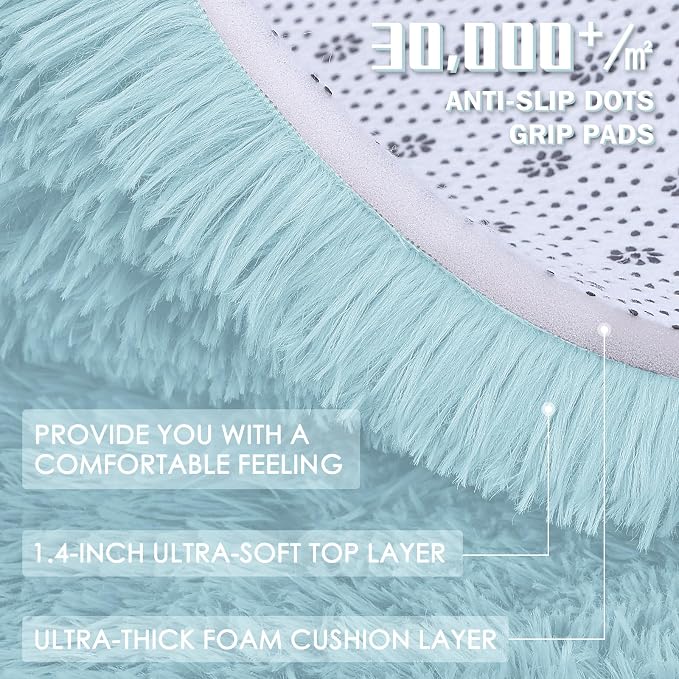 OLANLY 2x4 Machine Washable Runner Rugs - Image 8