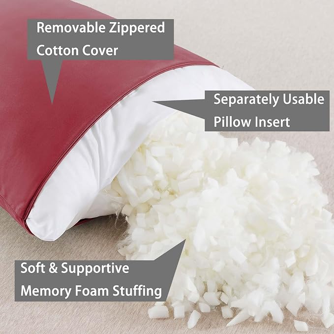 WhatsBedding Memory Foam Body Pillow - Image 2