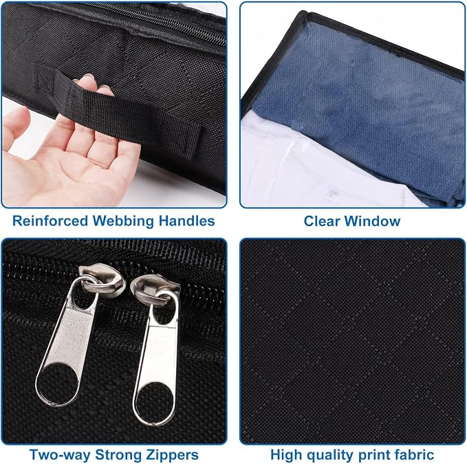 Fixwal Under Bed Storage Bags 4 Pack Underbed Containers - Image 4